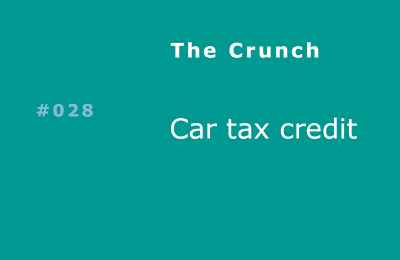 Car tax credit